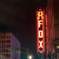 The Fox Theatre Sign